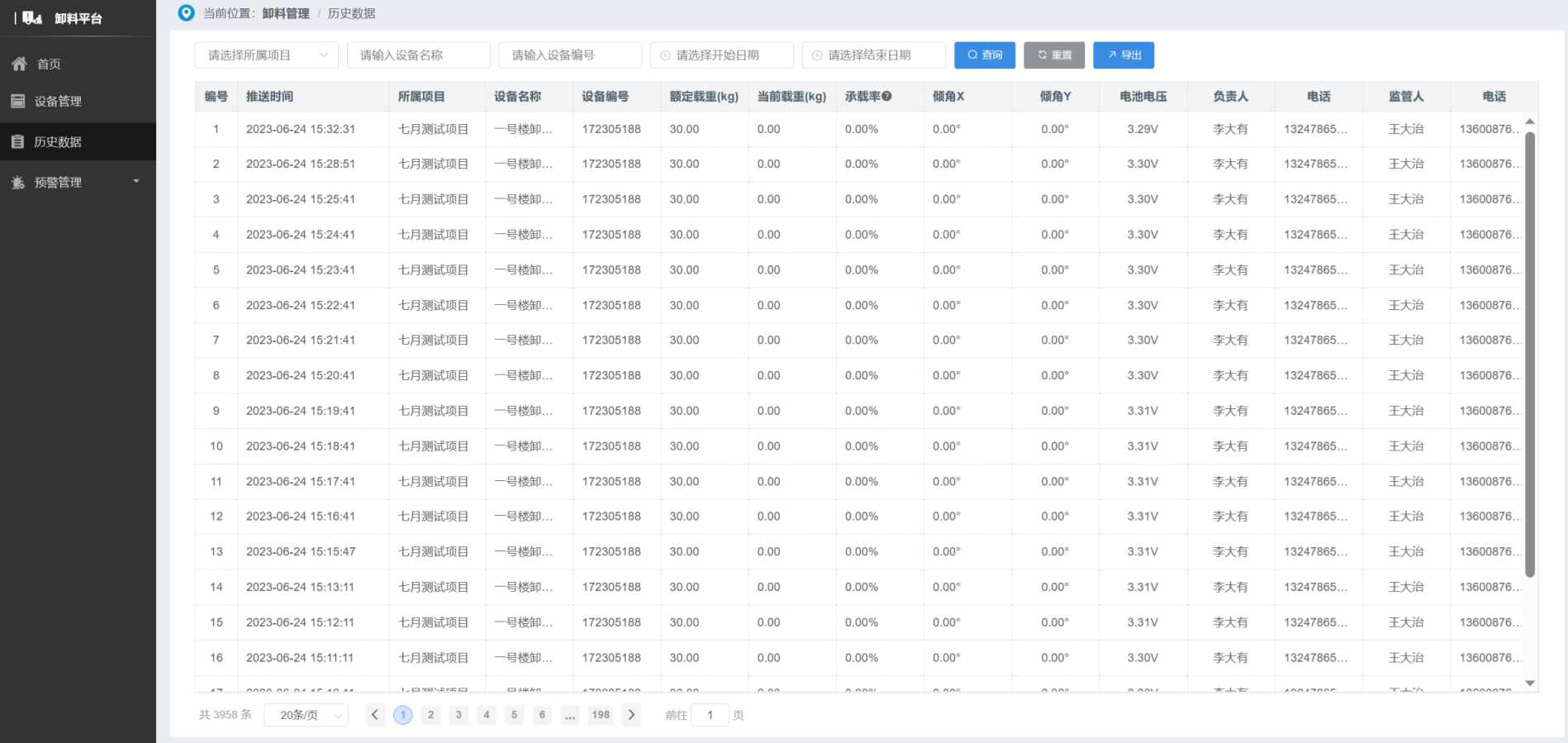 陕西知行华智：工地卸料平台管理系统有什么功能优势？
