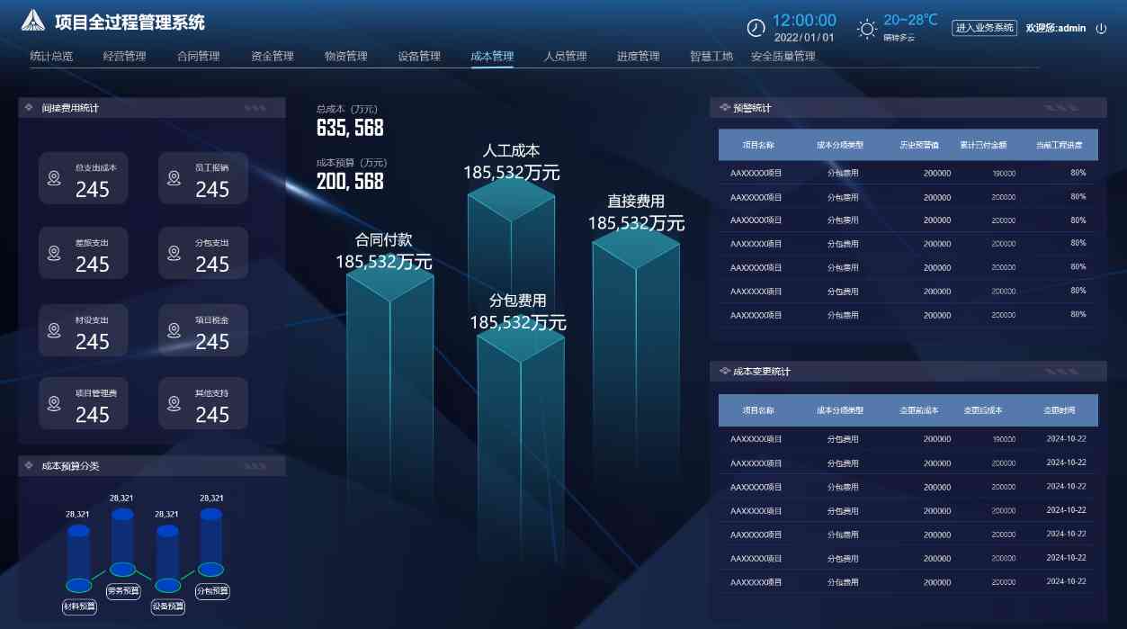 工程项目管理系统：优化资源配置的利器！